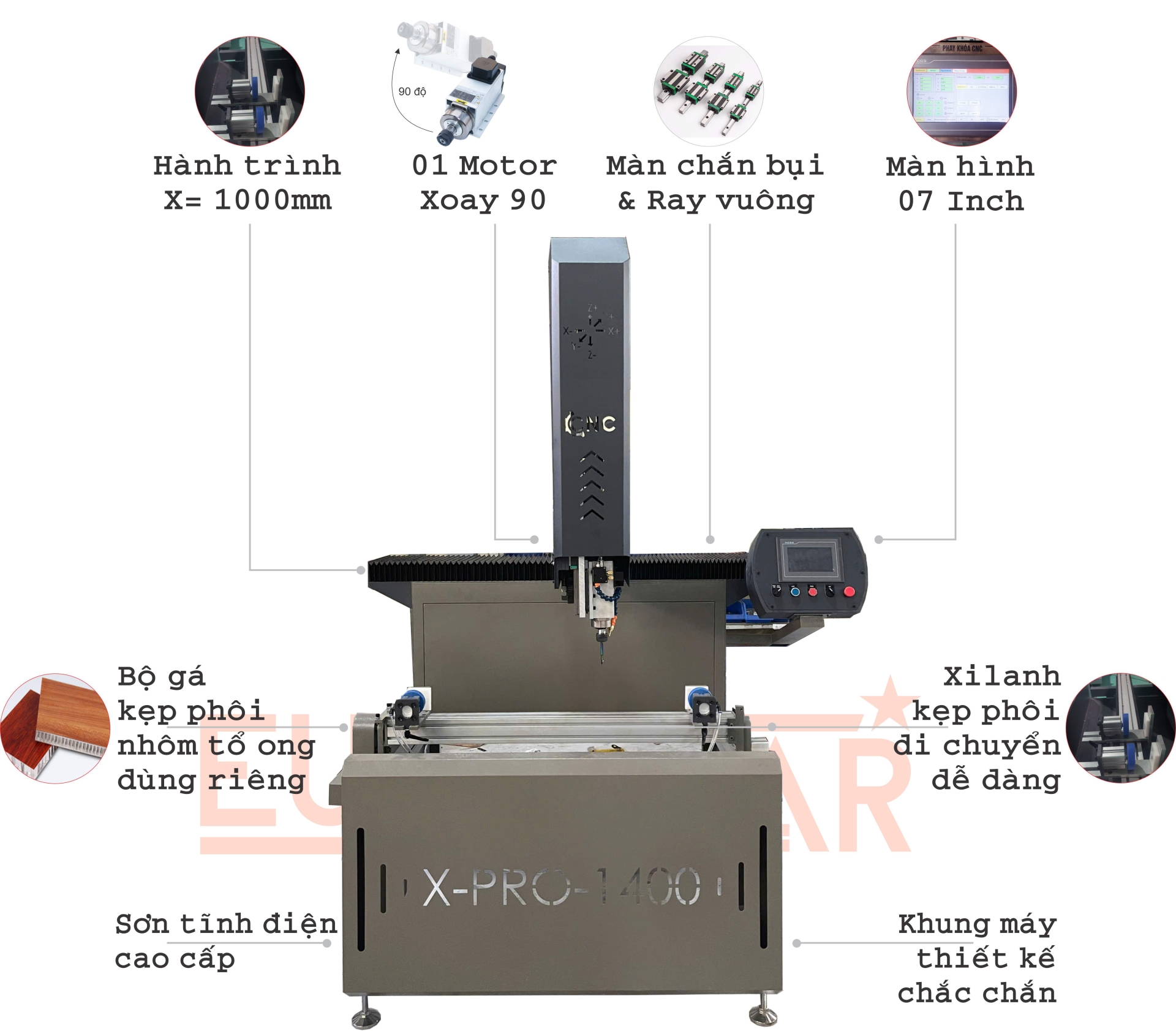 Máy CNC EUROSTAR XPRO K1401