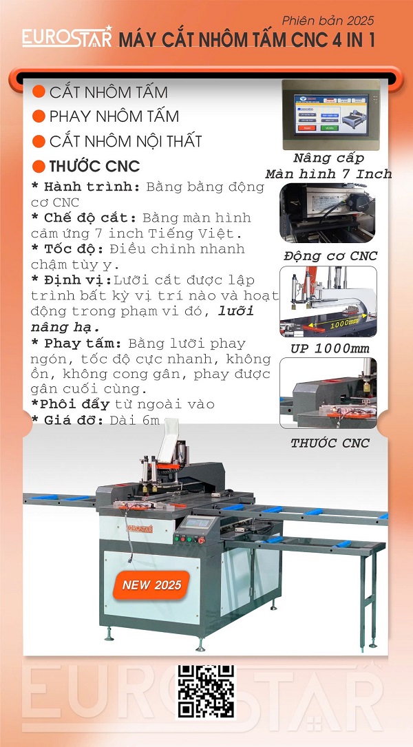 MÁY CẮT NHÔM NỘI THẤT 3 TRONG 1 – GIẢI PHÁP TOÀN DIỆN CHO XƯỞNG NỘI THẤT