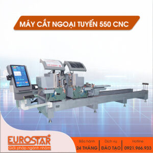 MÁY CẮT NHÔM CNC 550 NGOẠI TUYẾN
