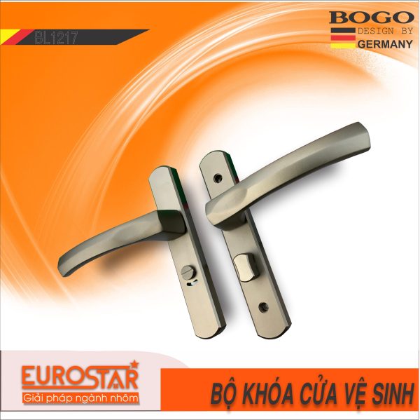 Bộ khóa cửa đi vệ sinh - Ảnh 3