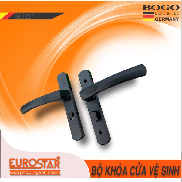 Bộ khóa cửa đi vệ sinh - Ảnh 4