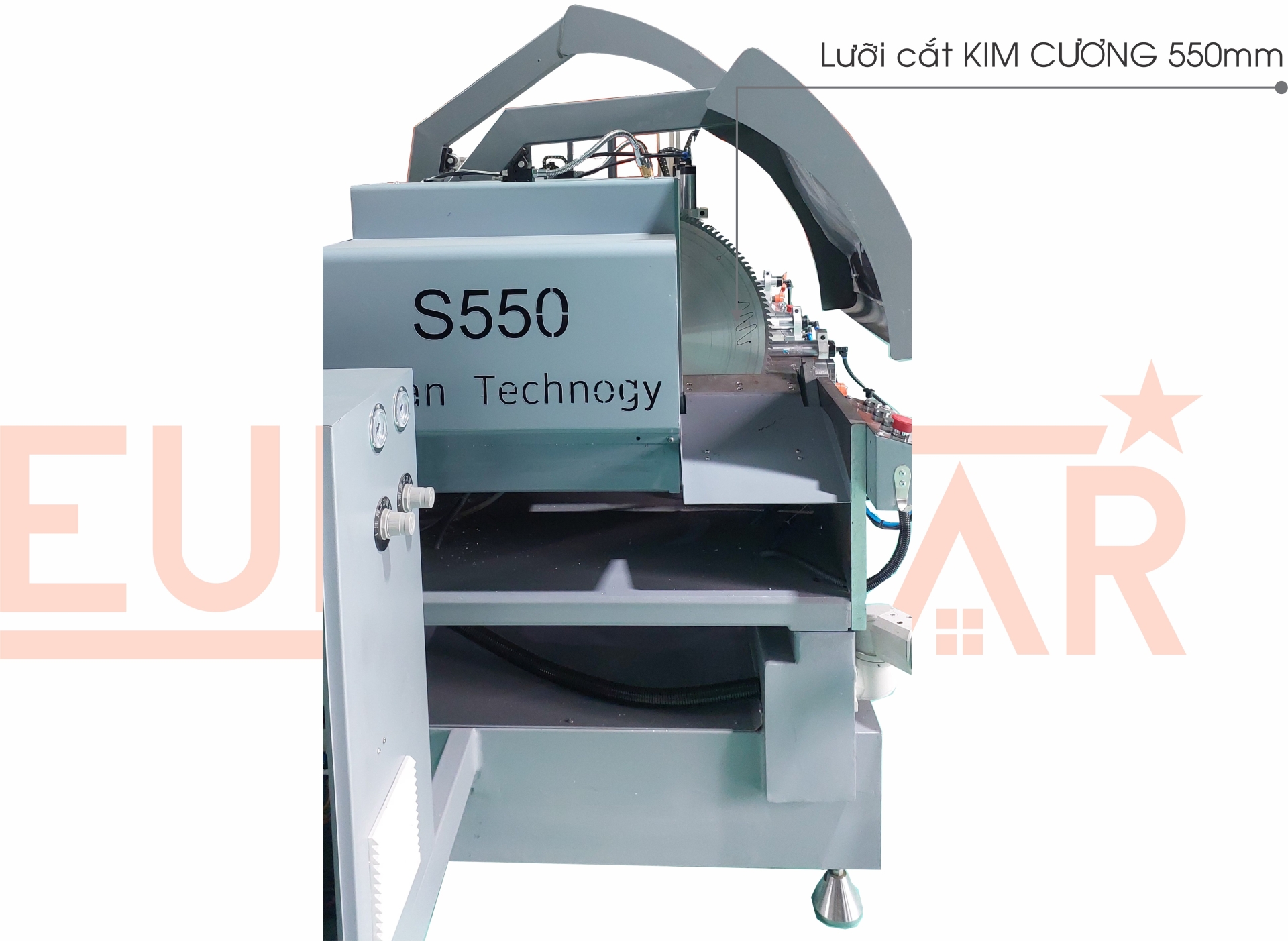 MÁY CẮT NHÔM 2 ĐẦU CNC 550