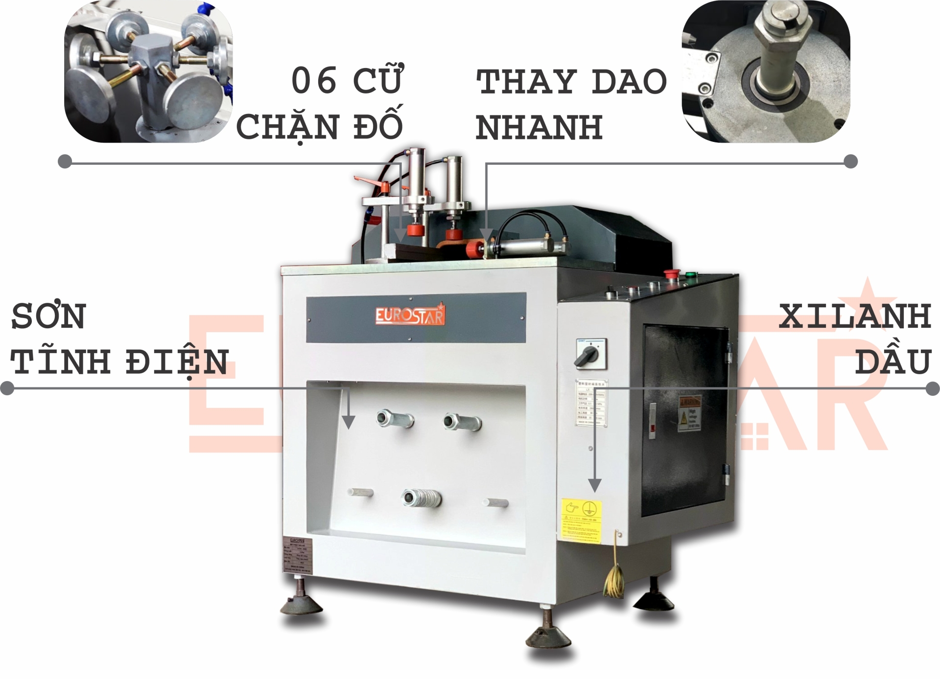 Máy phay đố nhôm công nghệ mới