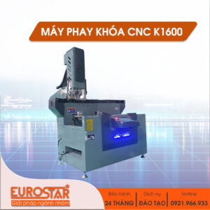 Máy Khoét Nhôm CNC 2 Đầu K1600