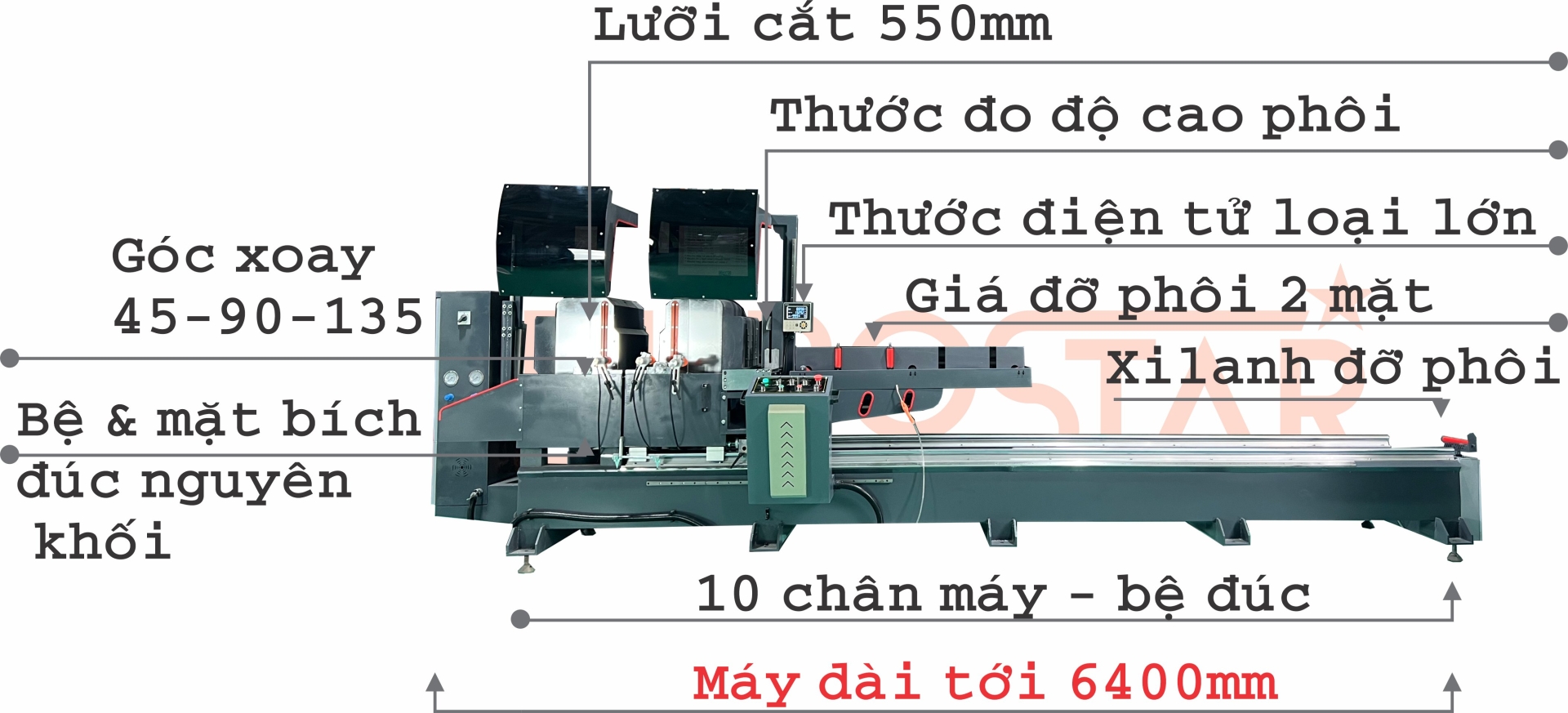 MÁY CẮT NHÔM 550 THƯỚC ĐIỆN TỬ
