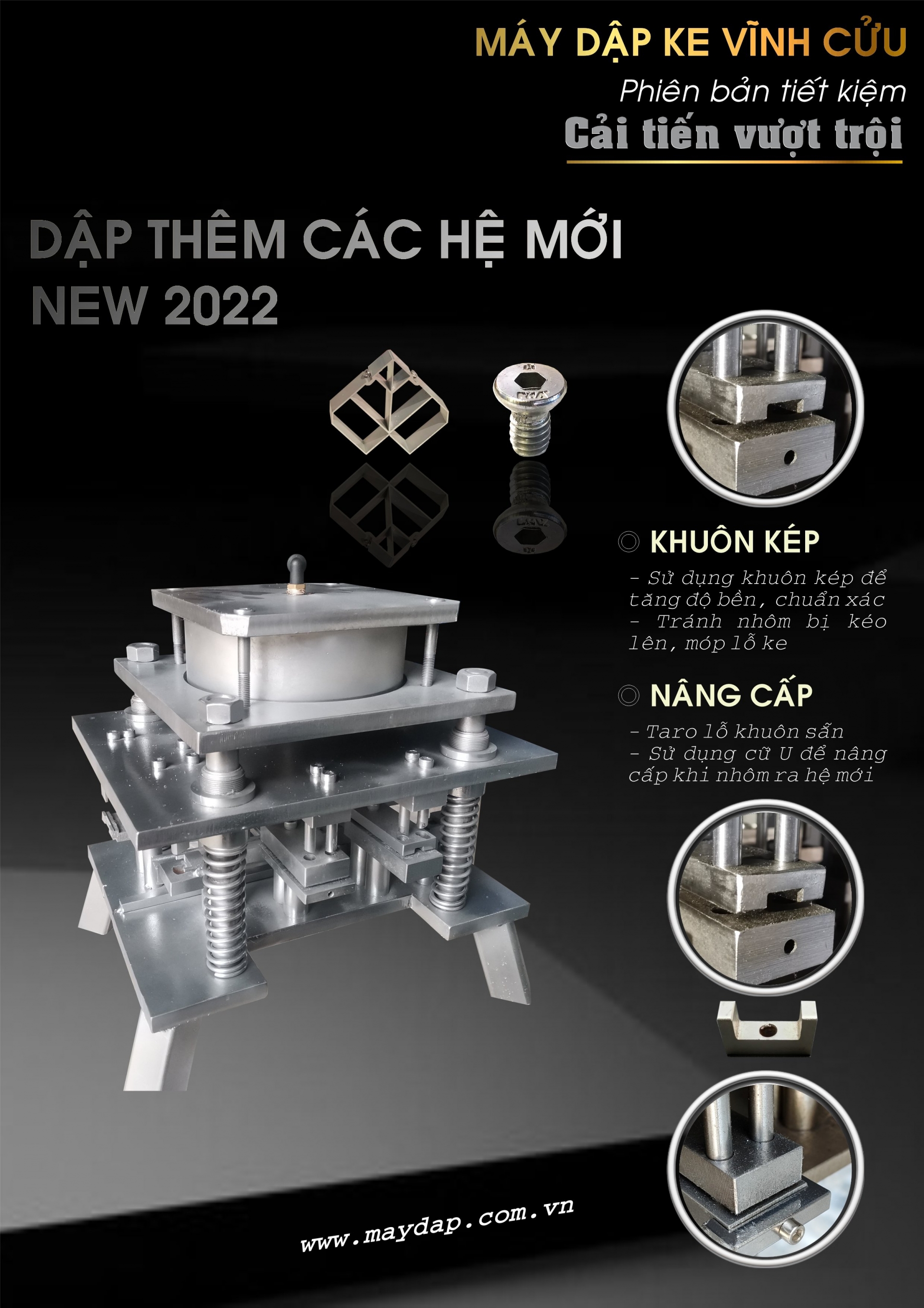 máy dập ke tiết kiệm