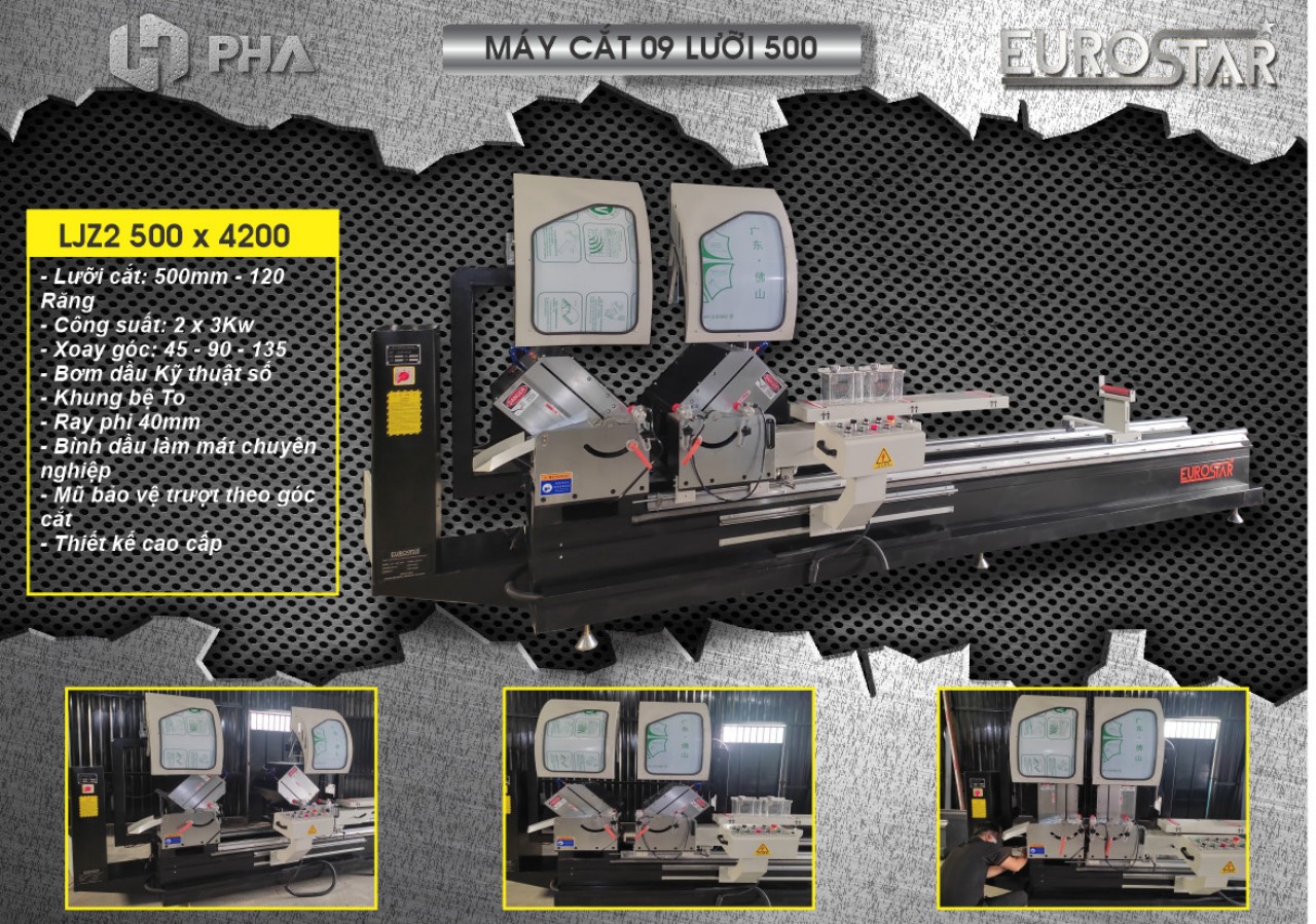 máy cắt nhôm 2 đầu 09