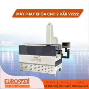 Máy Khoan Khóa CNC 2 Đầu V2222