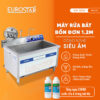 Máy rửa bát công nghiệp bồn đơn 1.2m WoldPhill