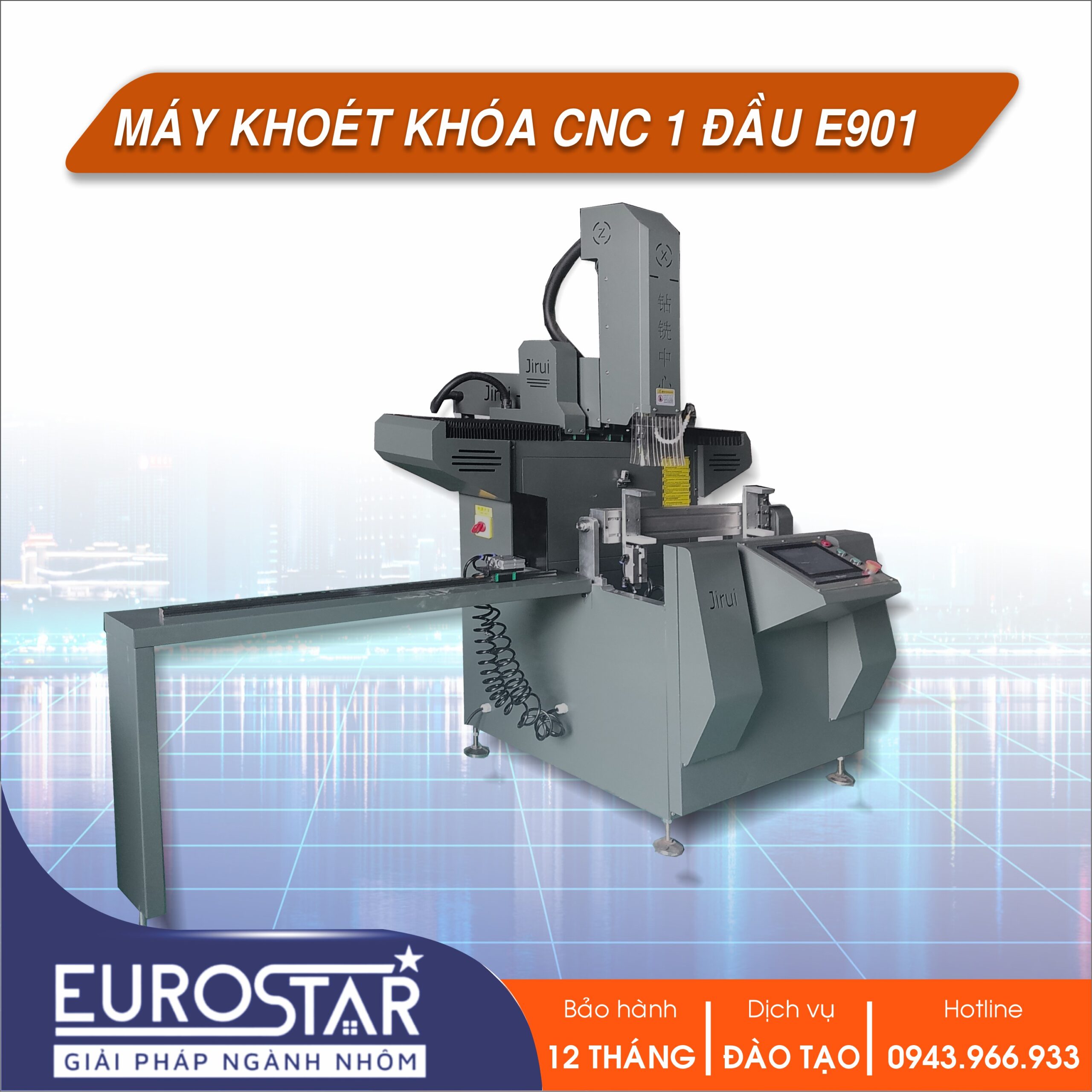 Máy Phay Khóa CNC 1 Đầu E901